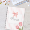 Planer Pink Bow