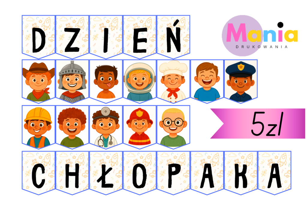Baner na Dzień Chłopaka
