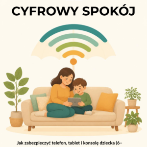 CYFROWY SPOKÓJ Jak zabezpieczyć telefon, tablet i konsolę dziecka – bez krzyku, paniki i doktoratu z informatyki
