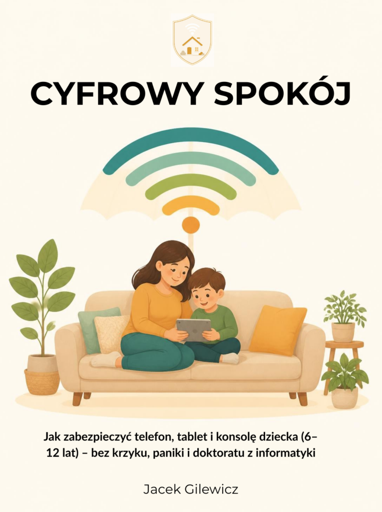 CYFROWY SPOKÓJ Jak zabezpieczyć telefon, tablet i konsolę dziecka – bez krzyku, paniki i doktoratu z informatyki