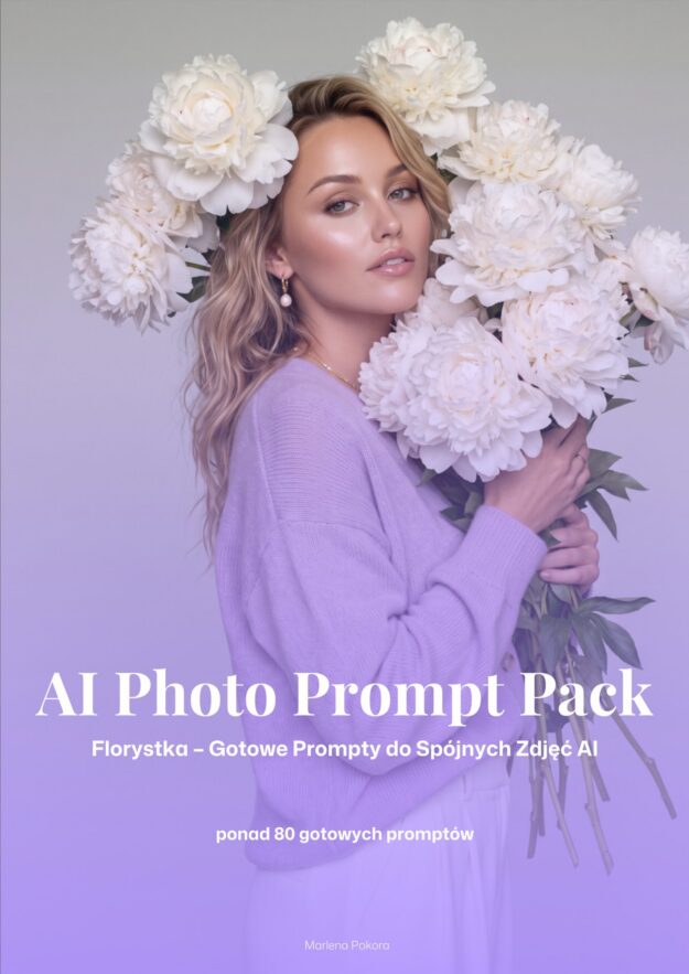 AI Prompty dla Florystki – ponad 80 gotowych promptów do zdjęć AI na Instagram i Social Media