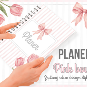 Planer Pink Bow