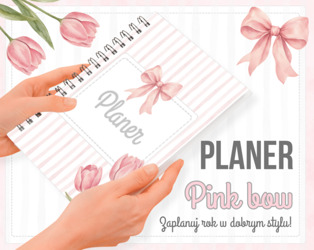 Planer Pink Bow