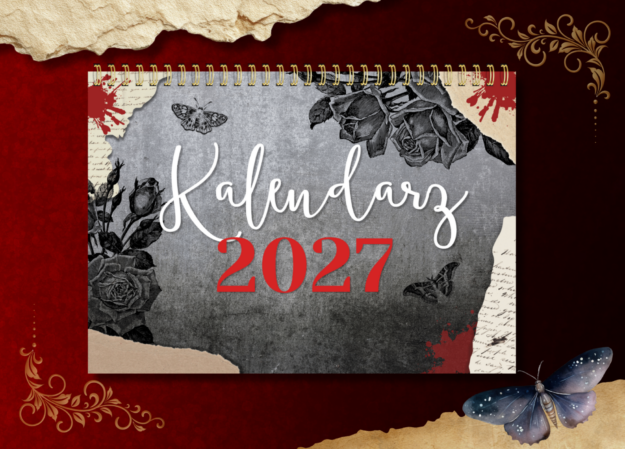 Kalendarz Dark Romantic A4 Planer