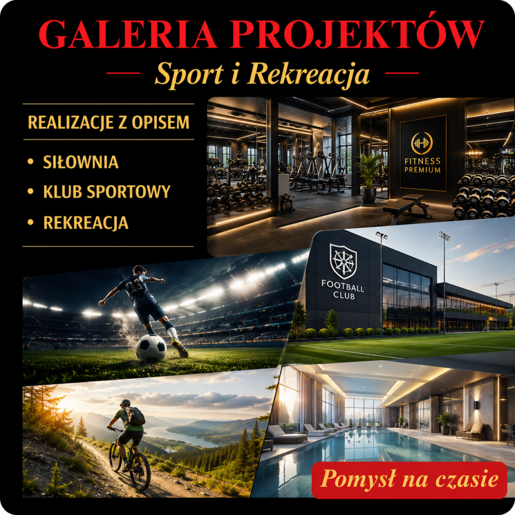 GALERIA PROJEKTÓW - Sport i Rekreacja