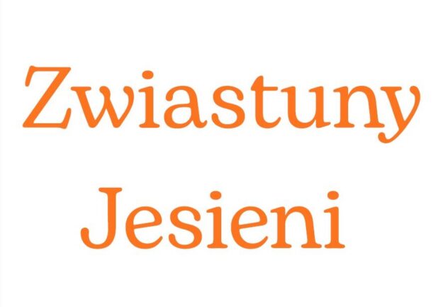 Zwiastuny jesieni- gazetka