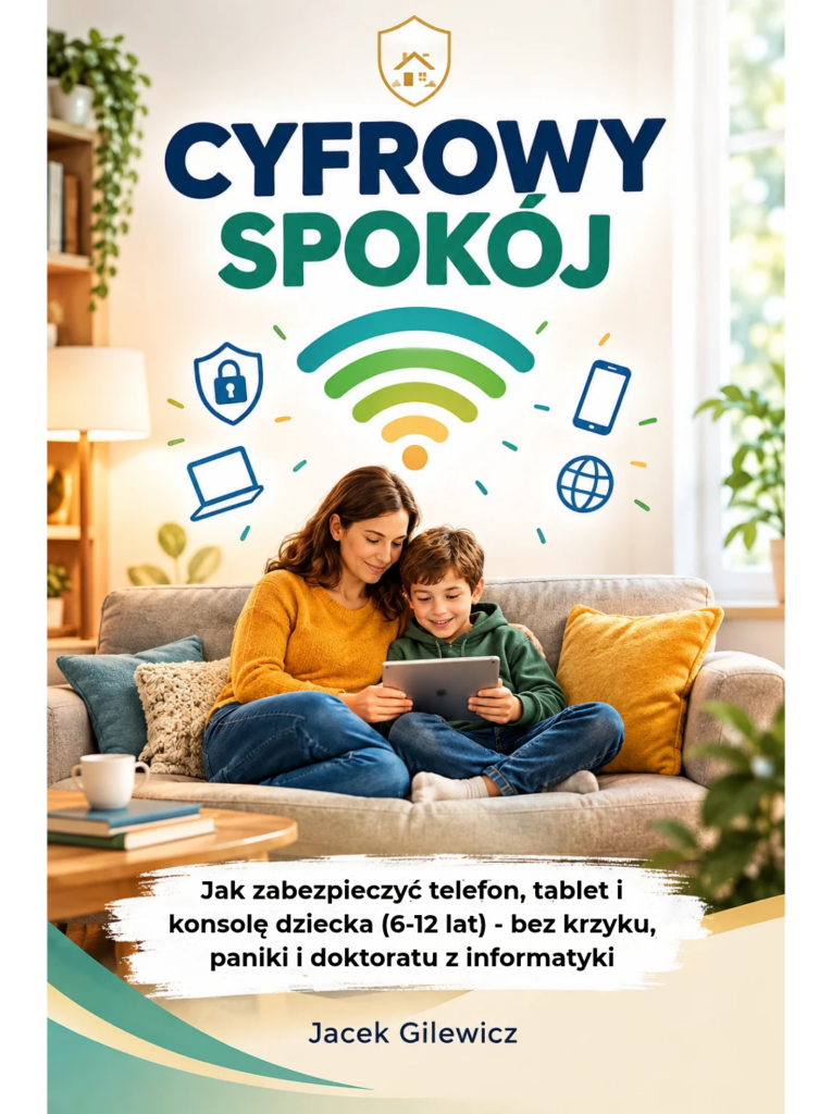 CYFROWY SPOKÓJ Jak zabezpieczyć telefon, tablet i konsolę dziecka – bez krzyku, paniki i doktoratu z informatyki
