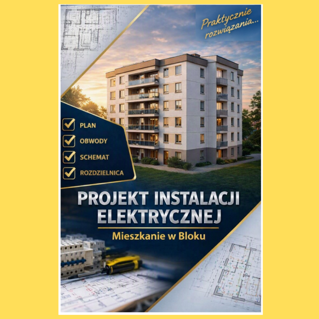 PROJEKT INSTALACJI ELEKTRYCZNEJ - Mieszkanie w Bloku