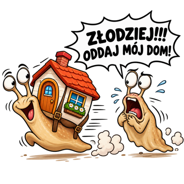 Ślimak Złodziej!